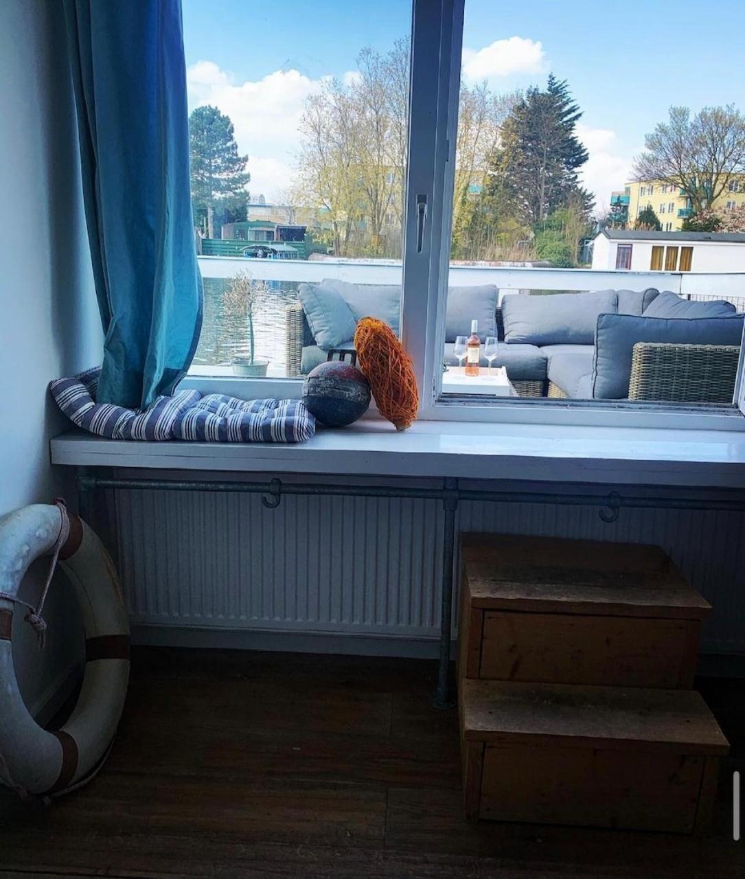Amster Houseboat Bed Without Breakfast Panzió Amszterdam Kültér fotó