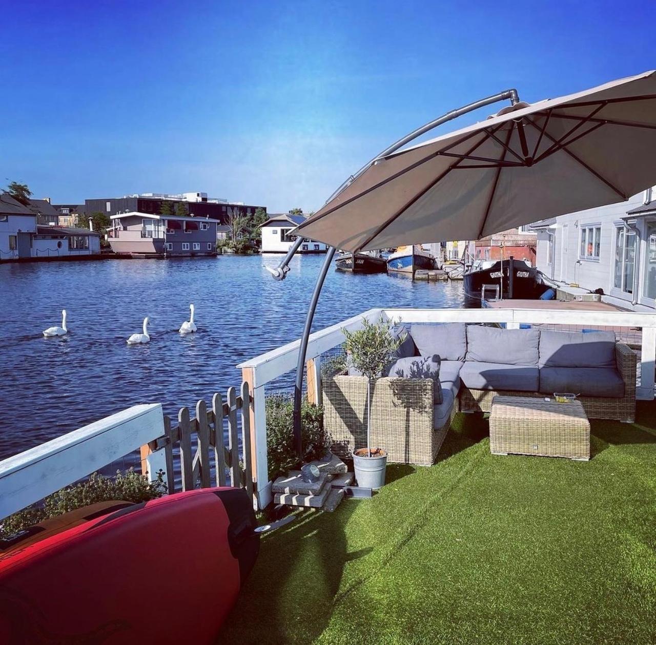 Amster Houseboat Bed Without Breakfast Panzió Amszterdam Kültér fotó
